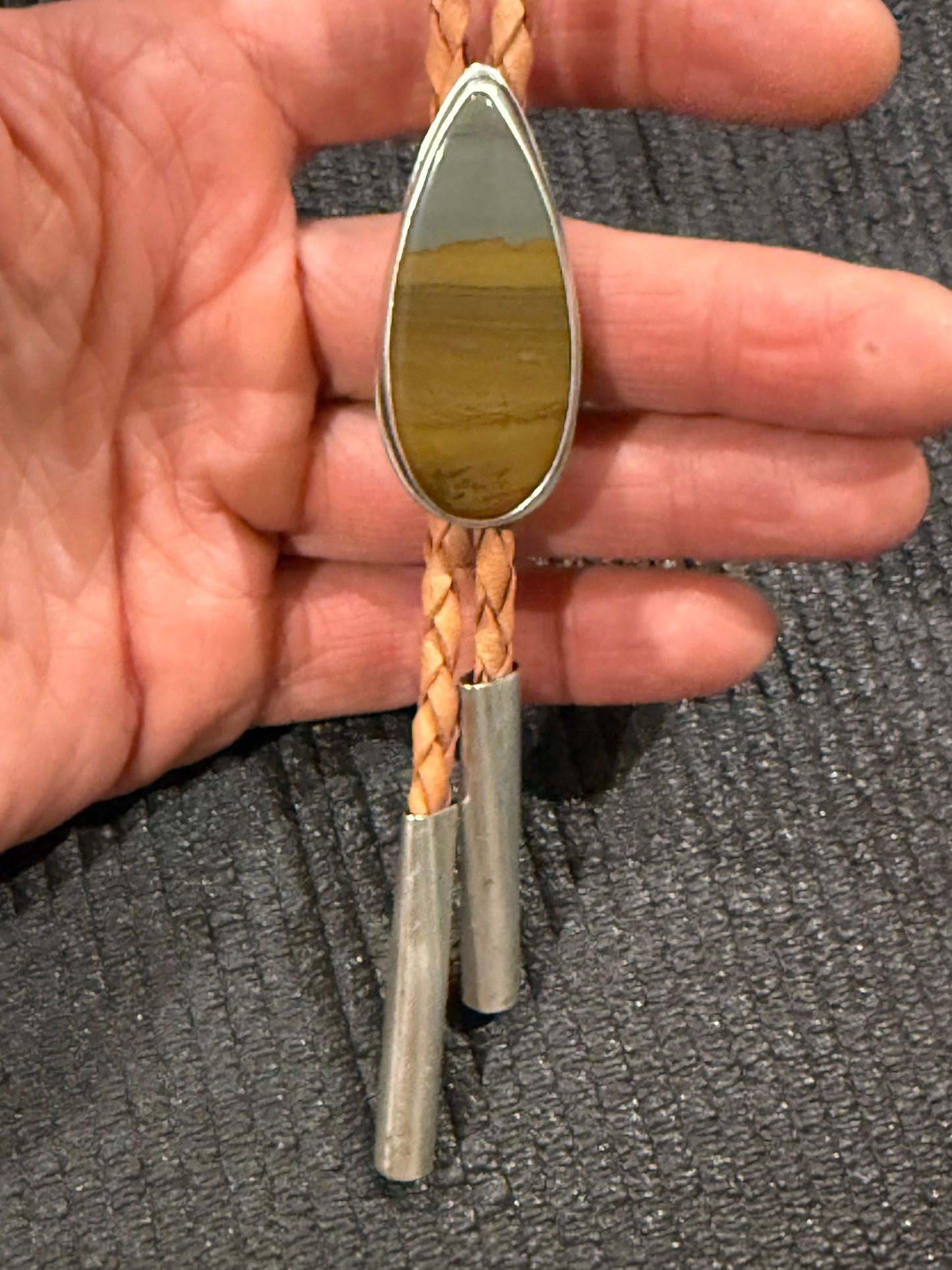 Picture Jasper Bolo | Bolo Tie | Jasper Jewelry