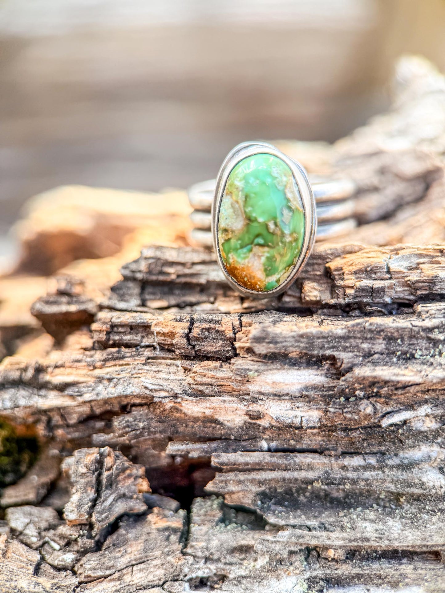 Bound Ring | Sonoran Gold Turquoise