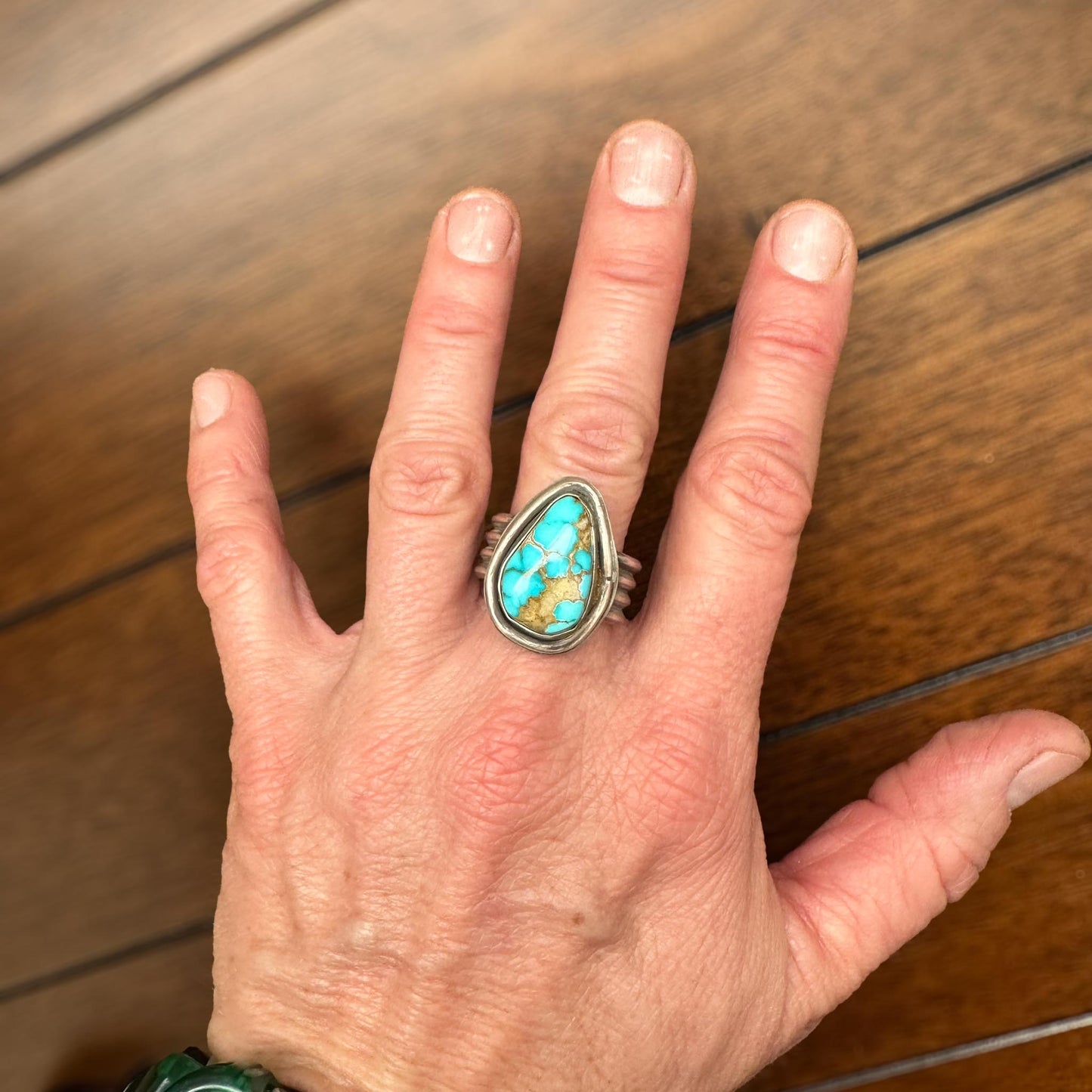 Royston Turquoise Shadows Ring