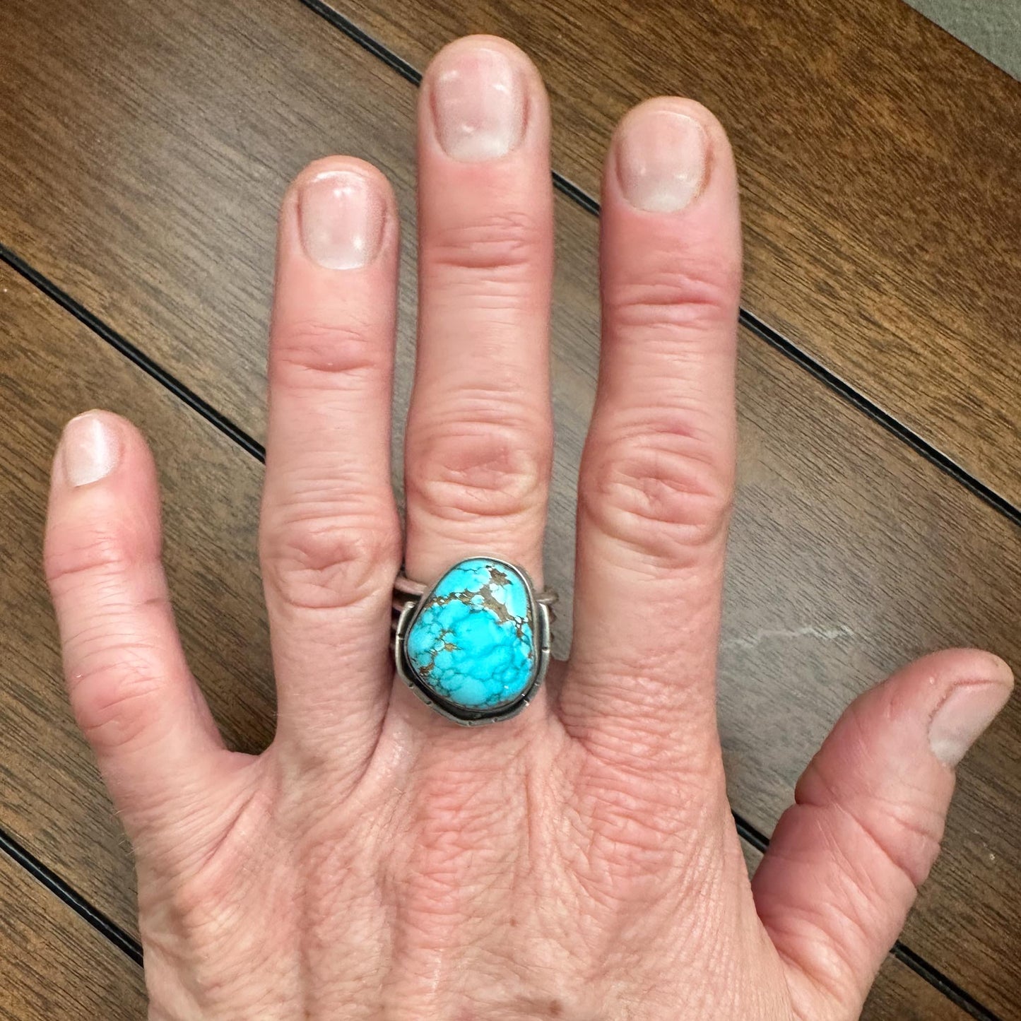 Mind, Body, Spirit Royston Turquoise Ring