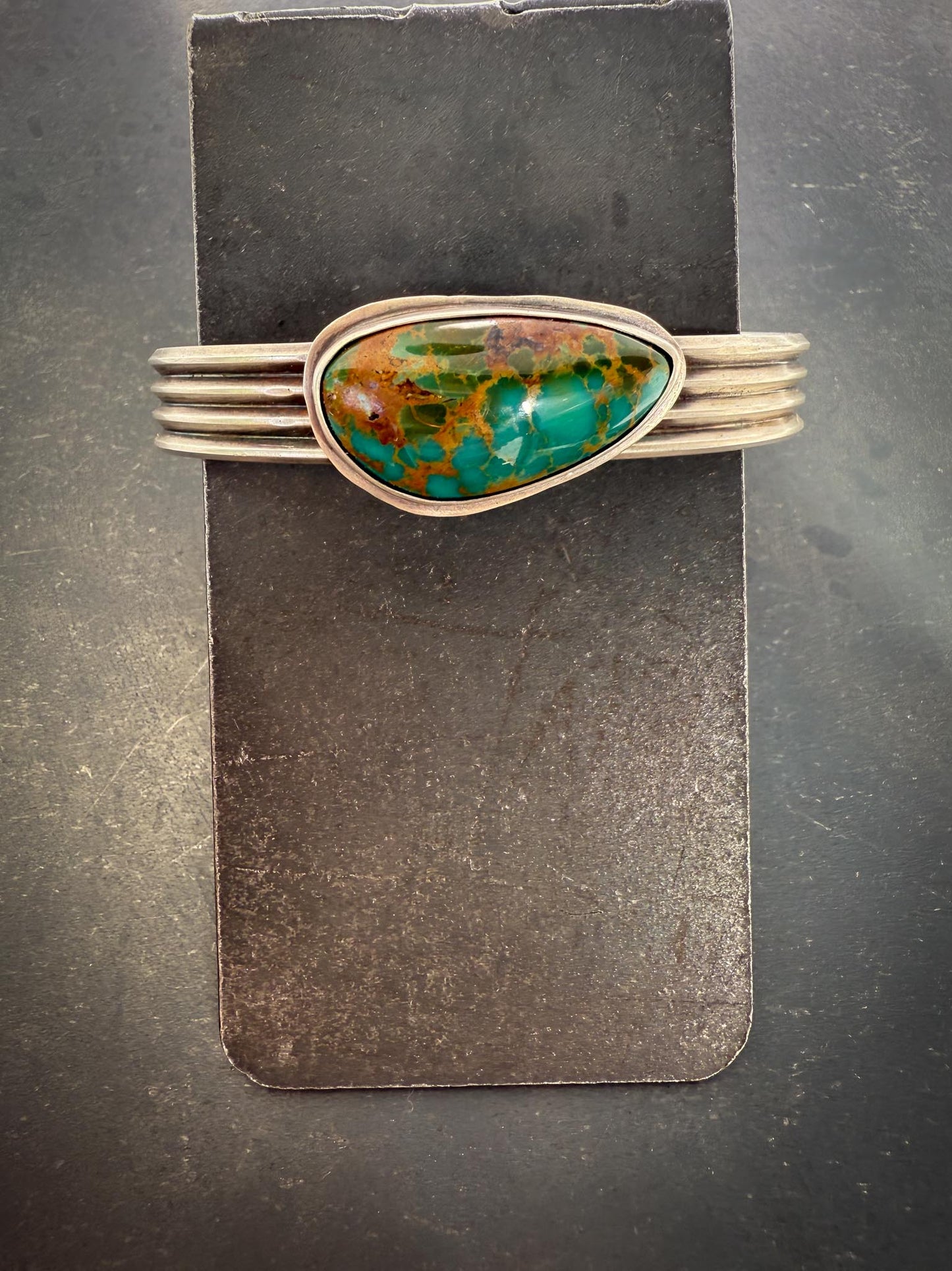 Collector's Royston Turquoise Cuff Bracelet