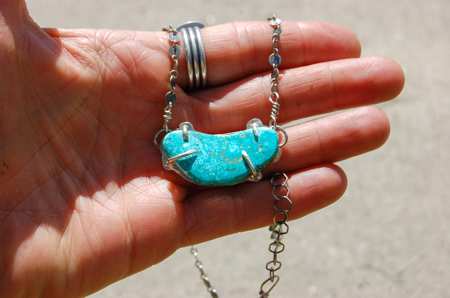 Turquoise Totem Necklace