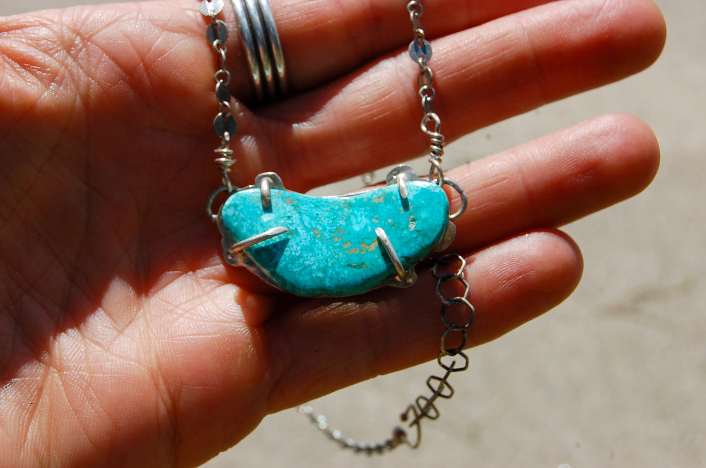 Turquoise Totem Necklace