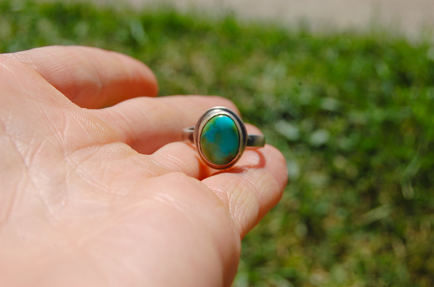 Mama Earth Sonoran Sunrise Turquoise Ring