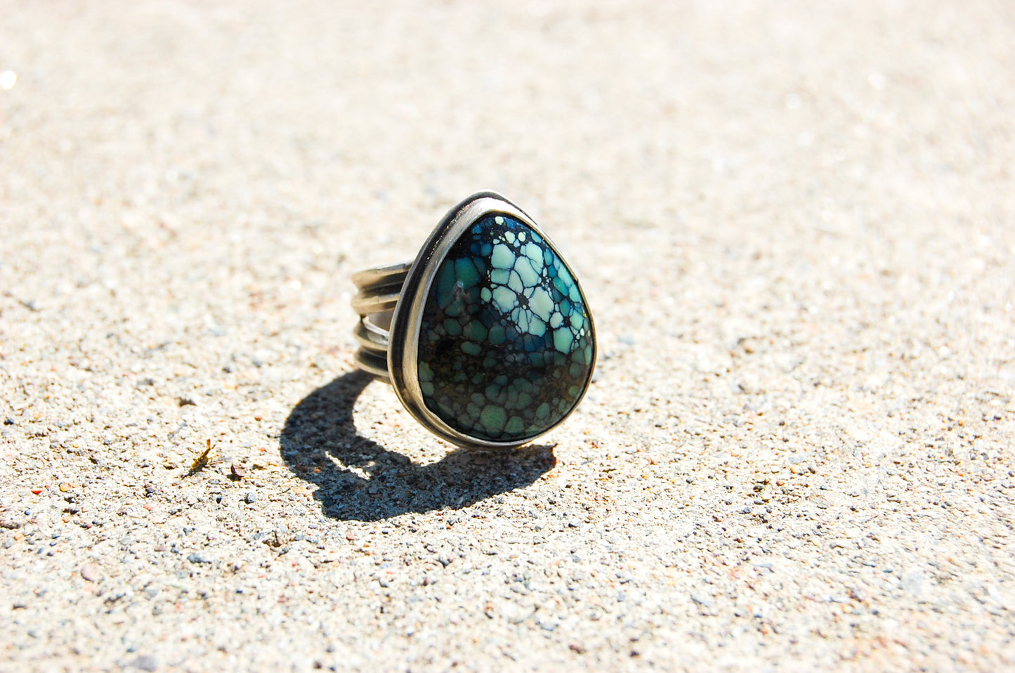 Starfox Variscite Statement Ring