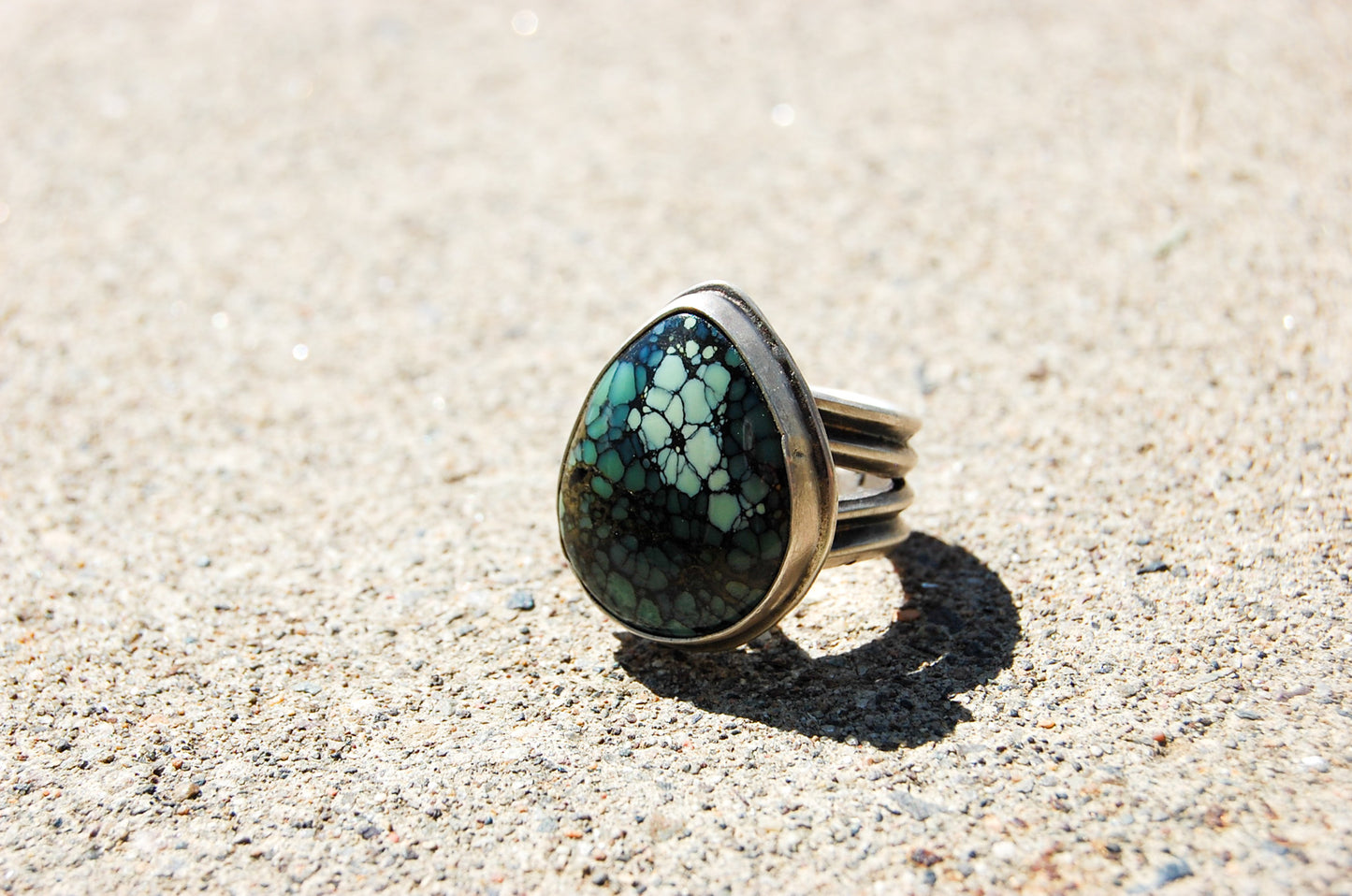 Starfox Variscite Statement Ring