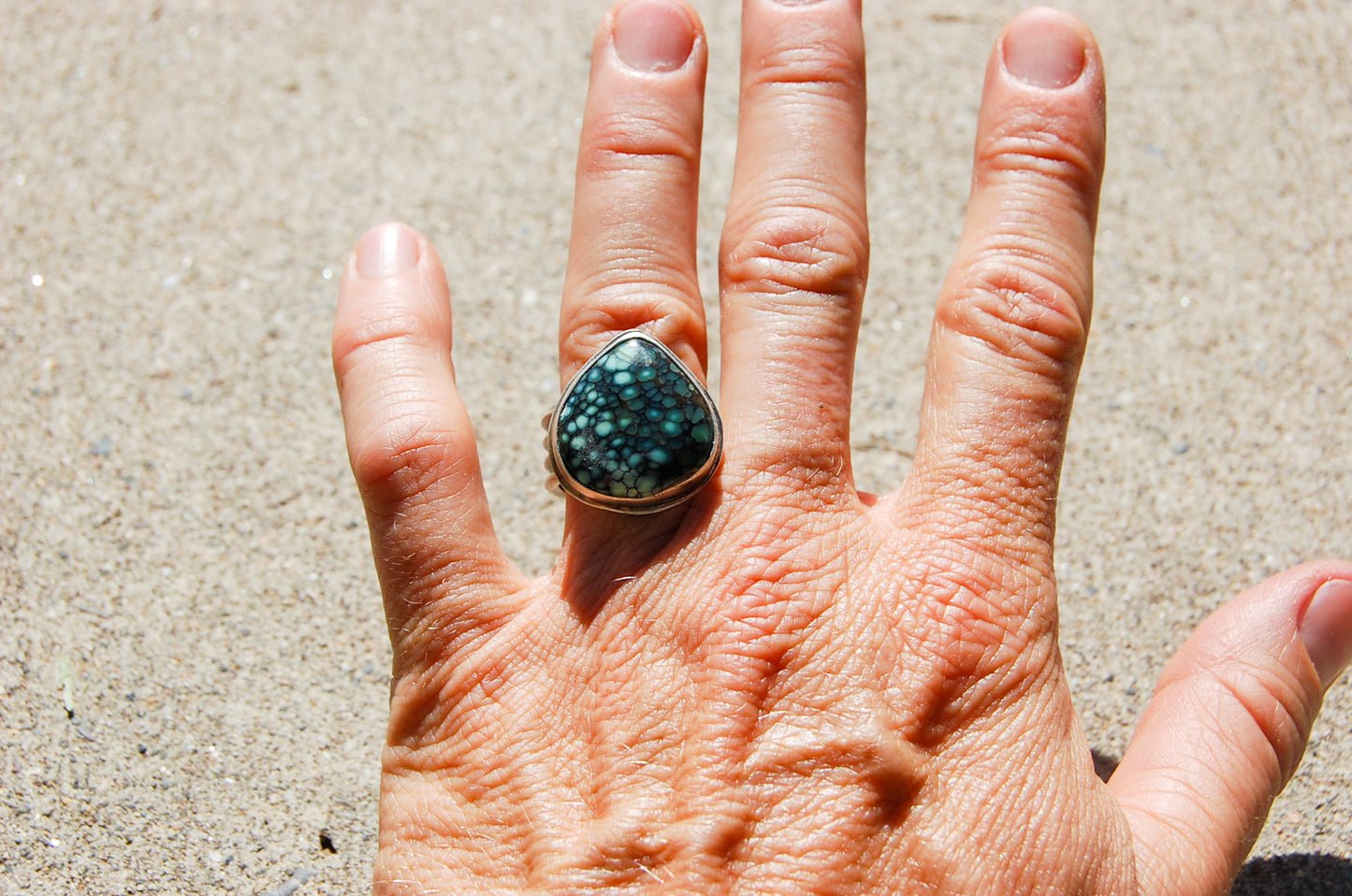 Celestial Divide Starfox Variscite Ring