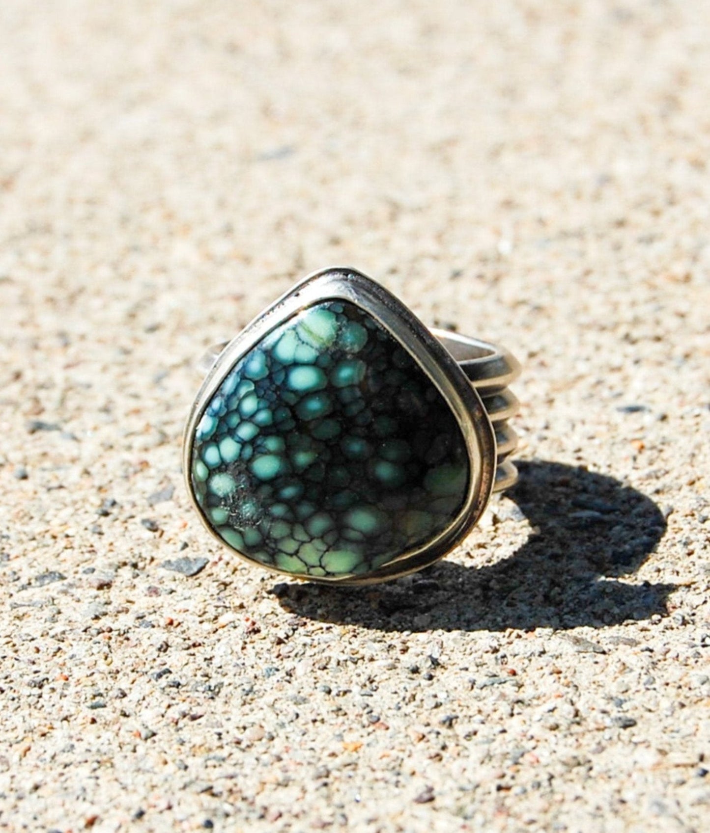 Celestial Divide Starfox Variscite Ring