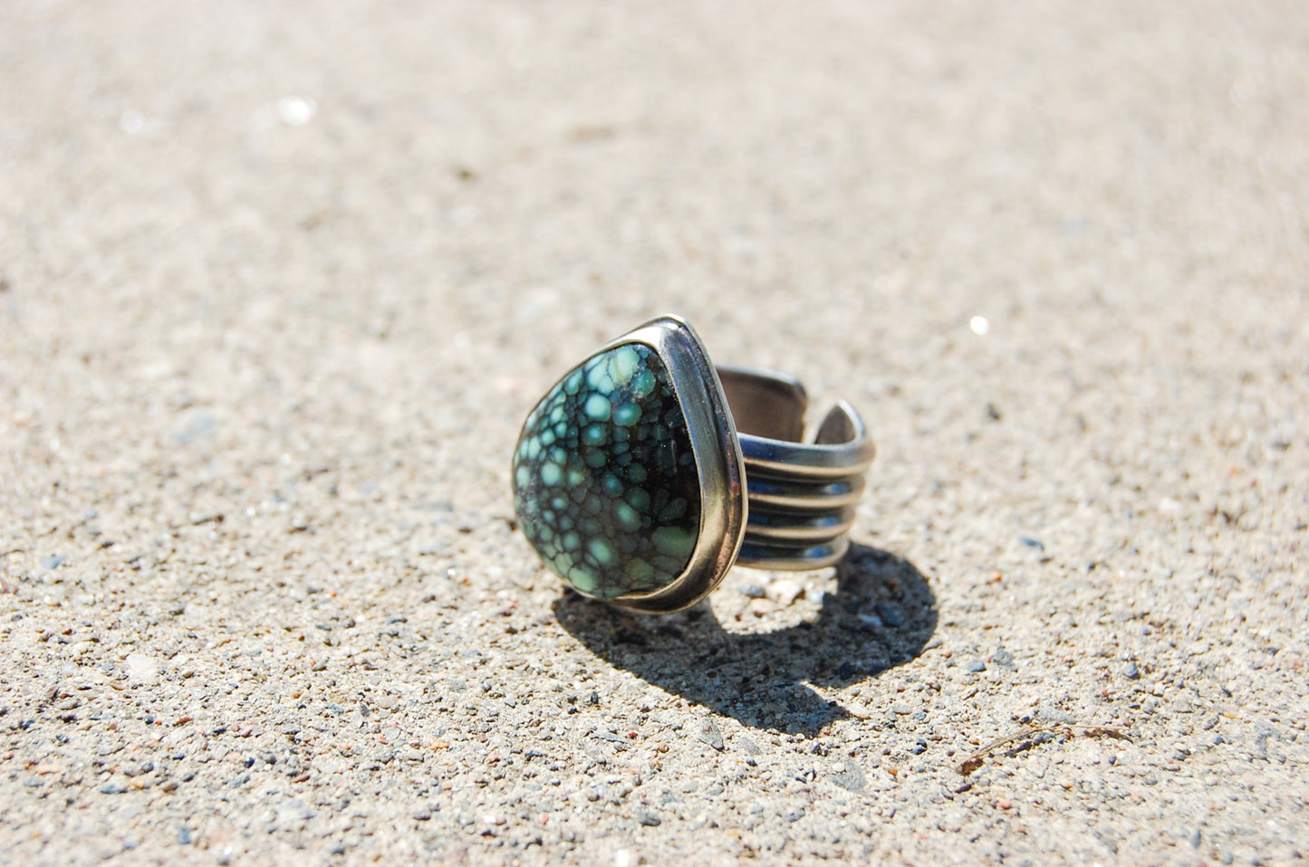 Celestial Divide Starfox Variscite Ring