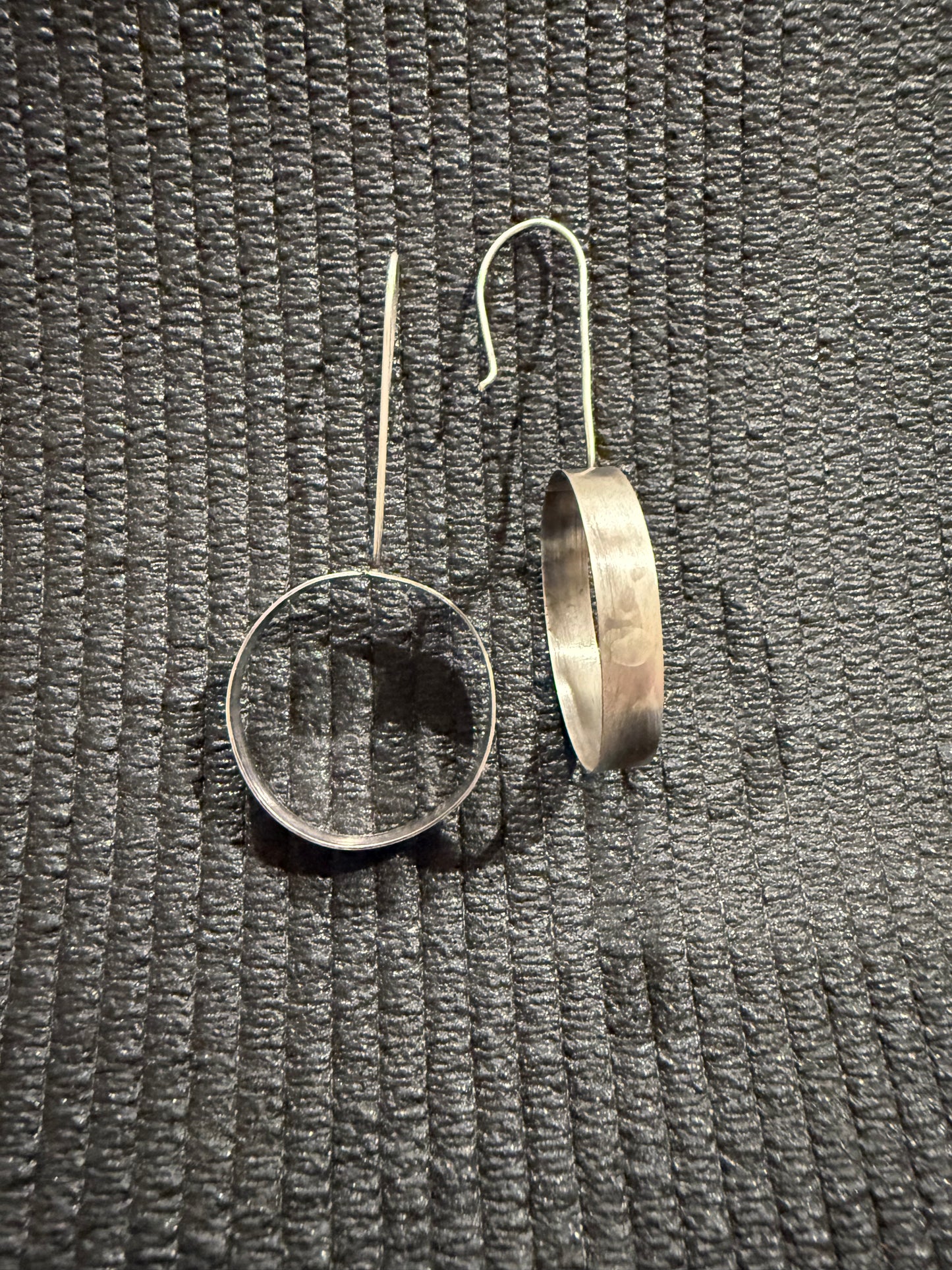 Sterling Silver Hoops | Minimalist Silver Earrings