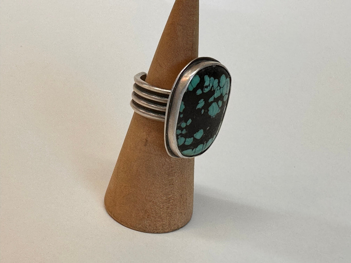 Adjustable Turquoise Statement Ring