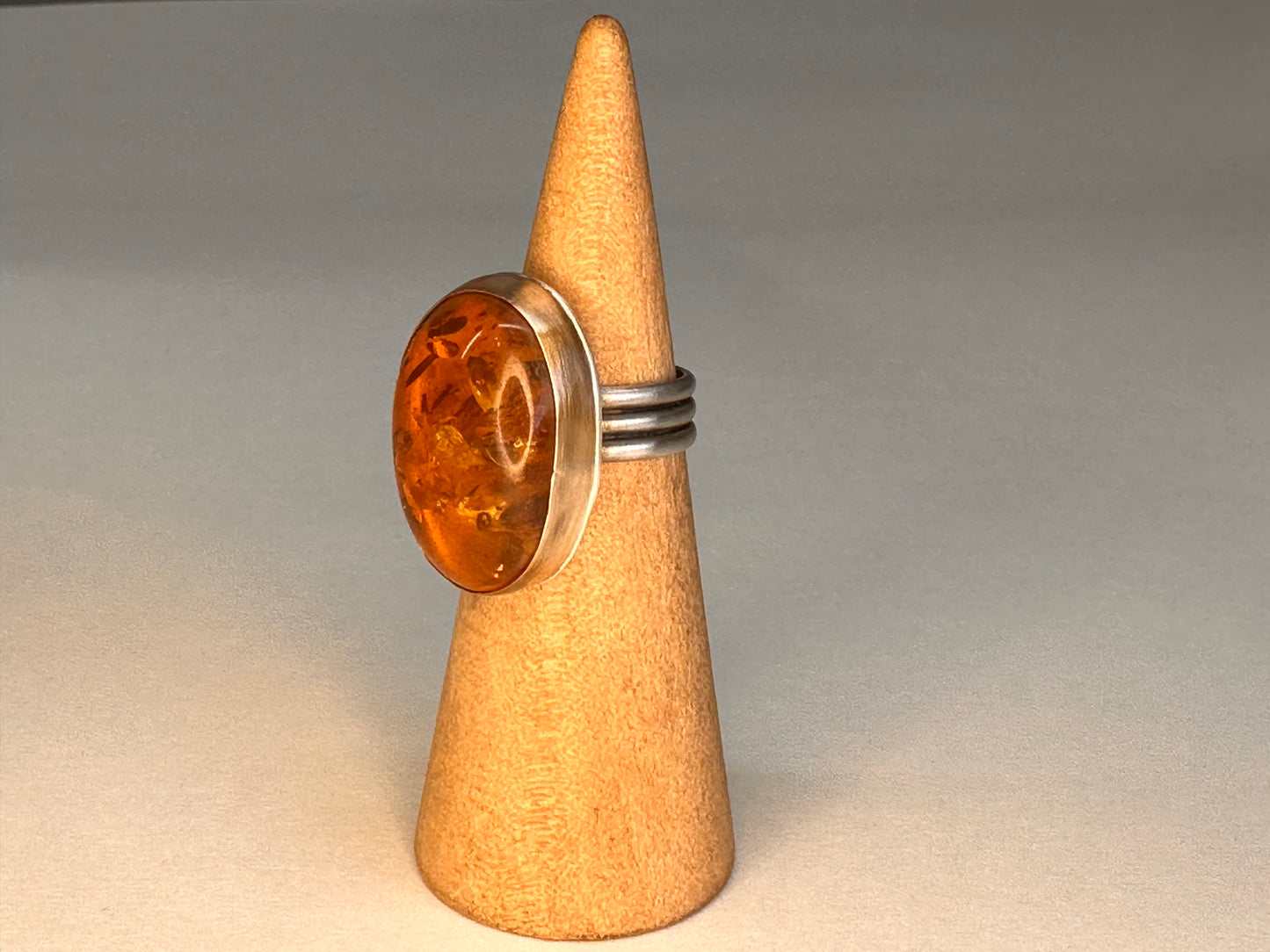 Baltic Amber Ring