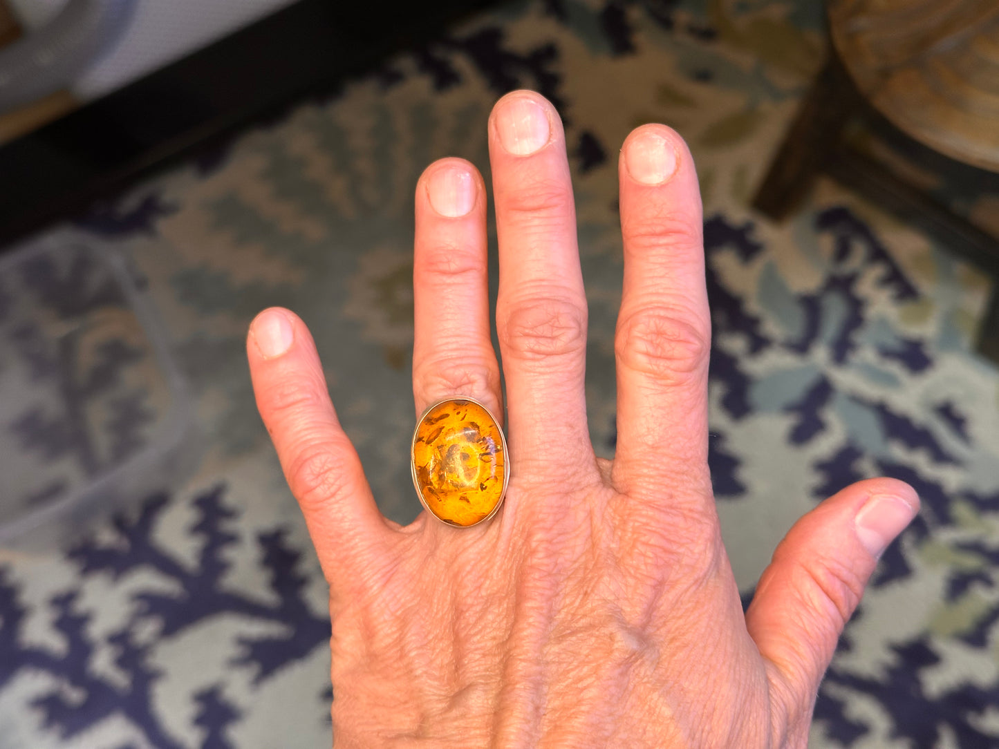 Baltic Amber Ring