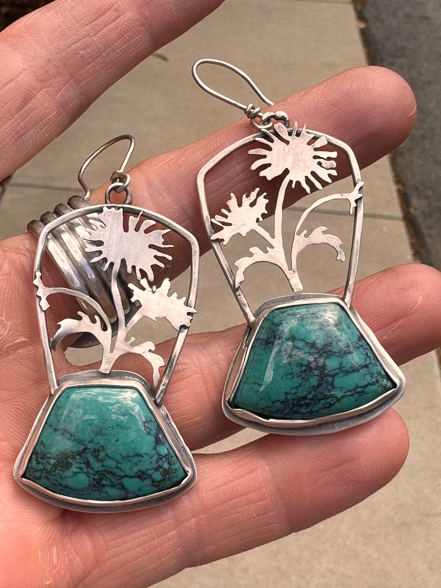 Wildflower Turquoise Earrings