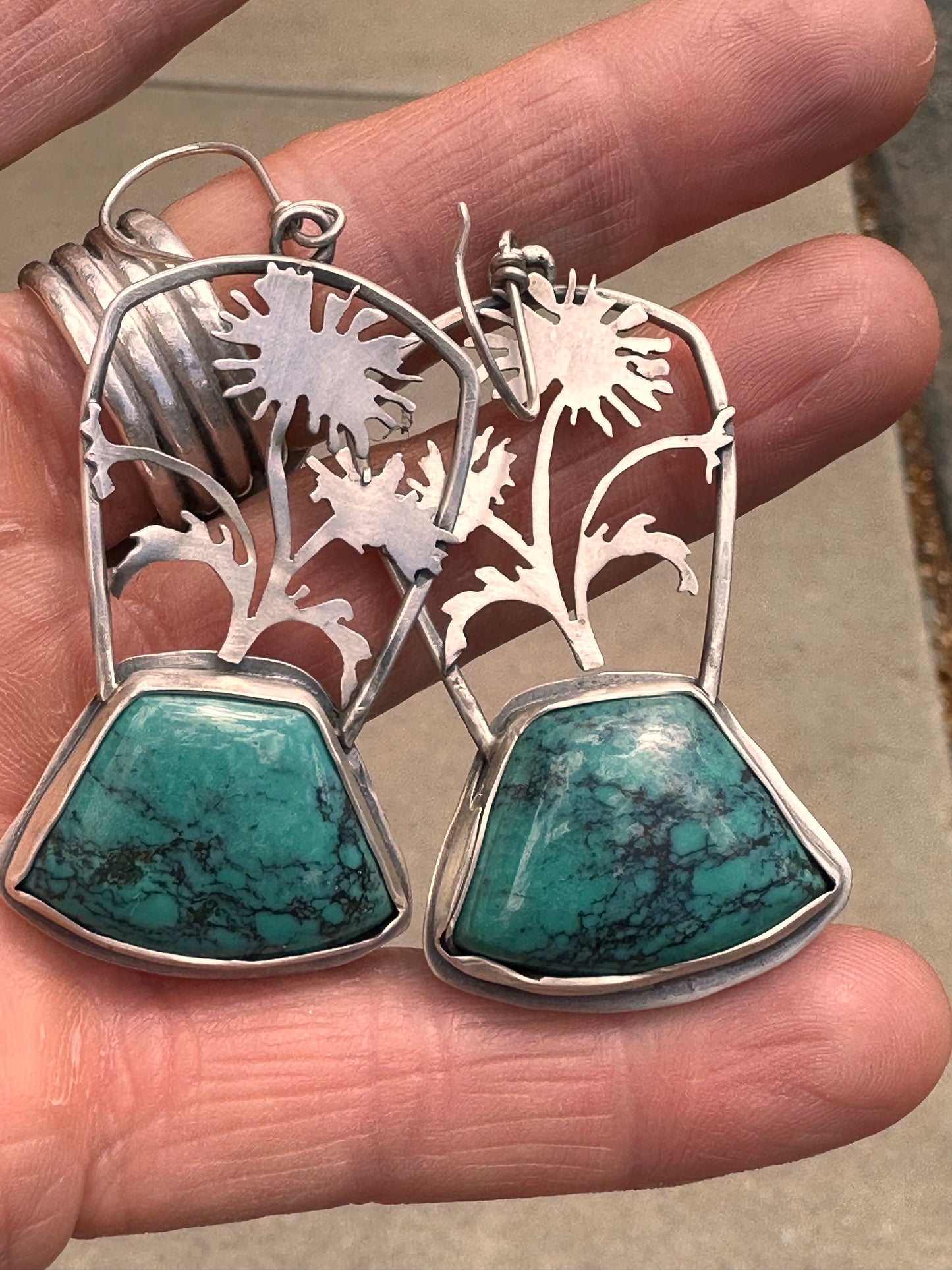 Wildflower Turquoise Earrings