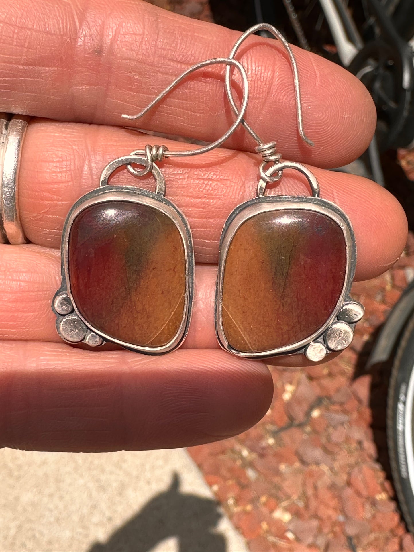 Mookite Jasper Earrings