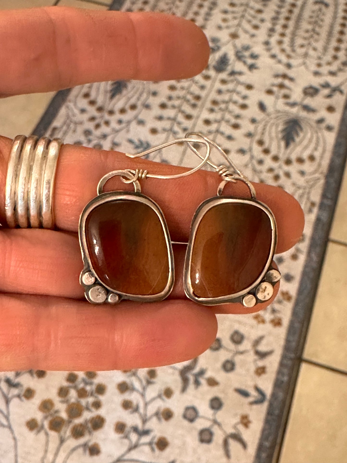 Mookite Jasper Earrings