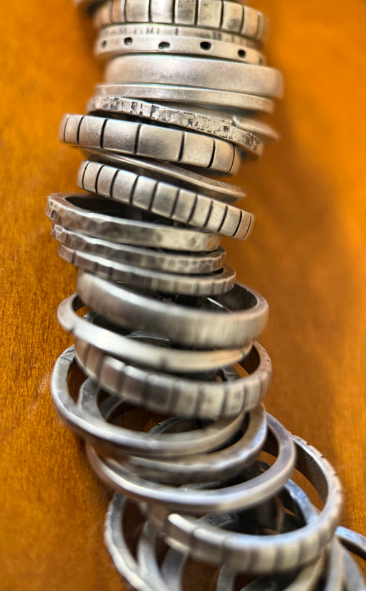 April 18th Silversmithing Workshop in Durango CO | Three Rings Class | Beginner Jewelry Class