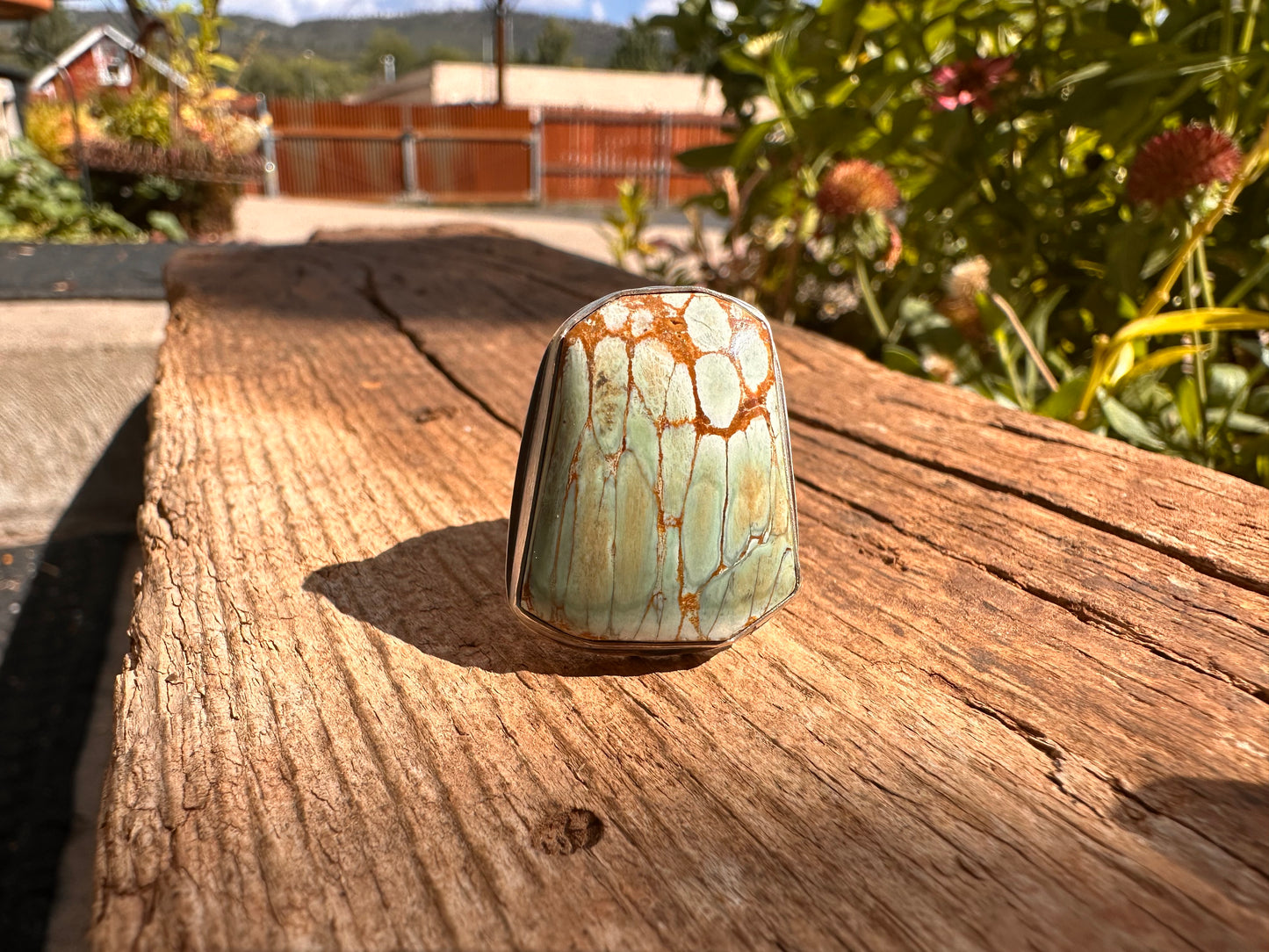 Australian Variscite Custom Ring for Jessica