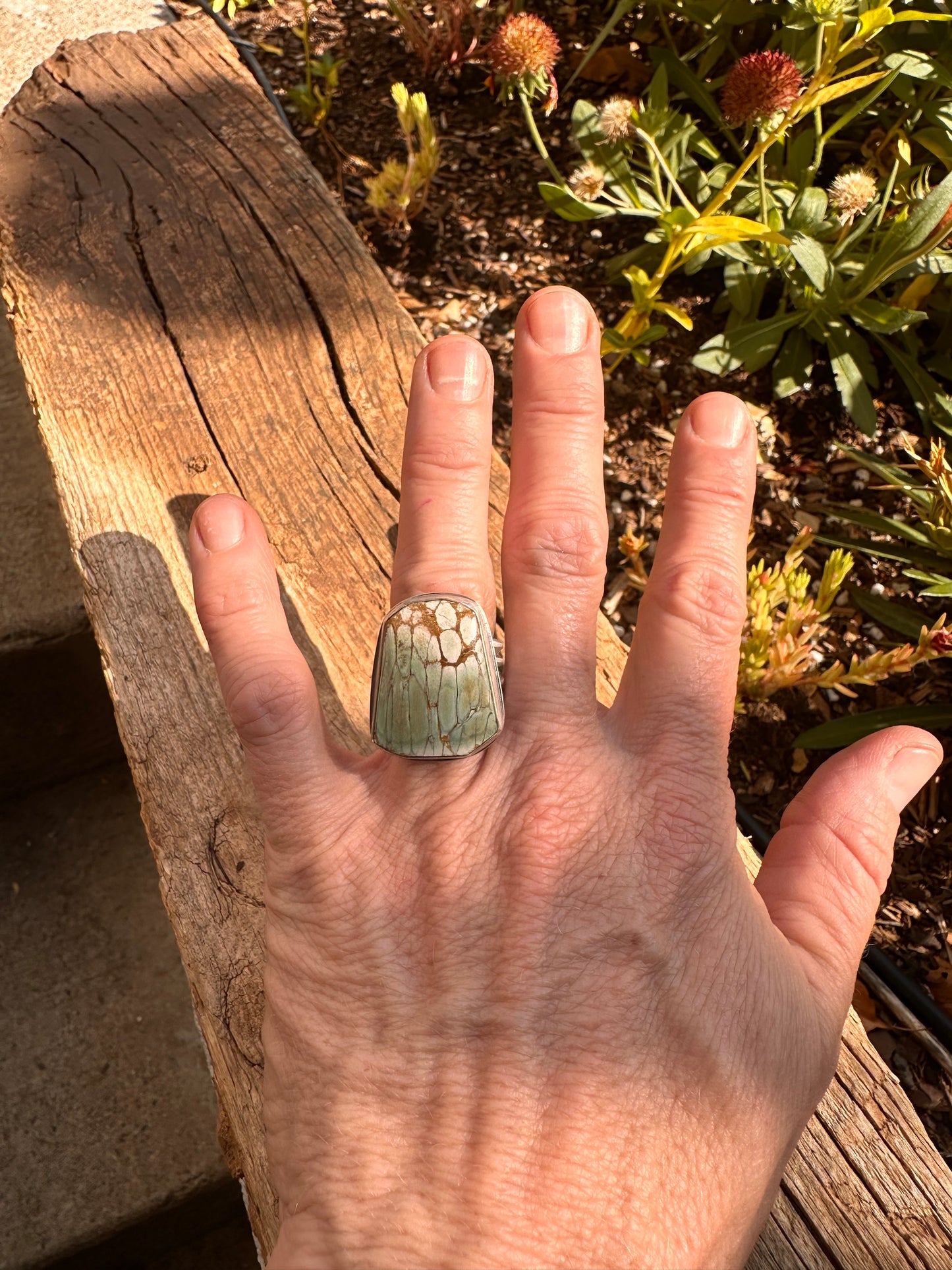 Australian Variscite Custom Ring for Jessica