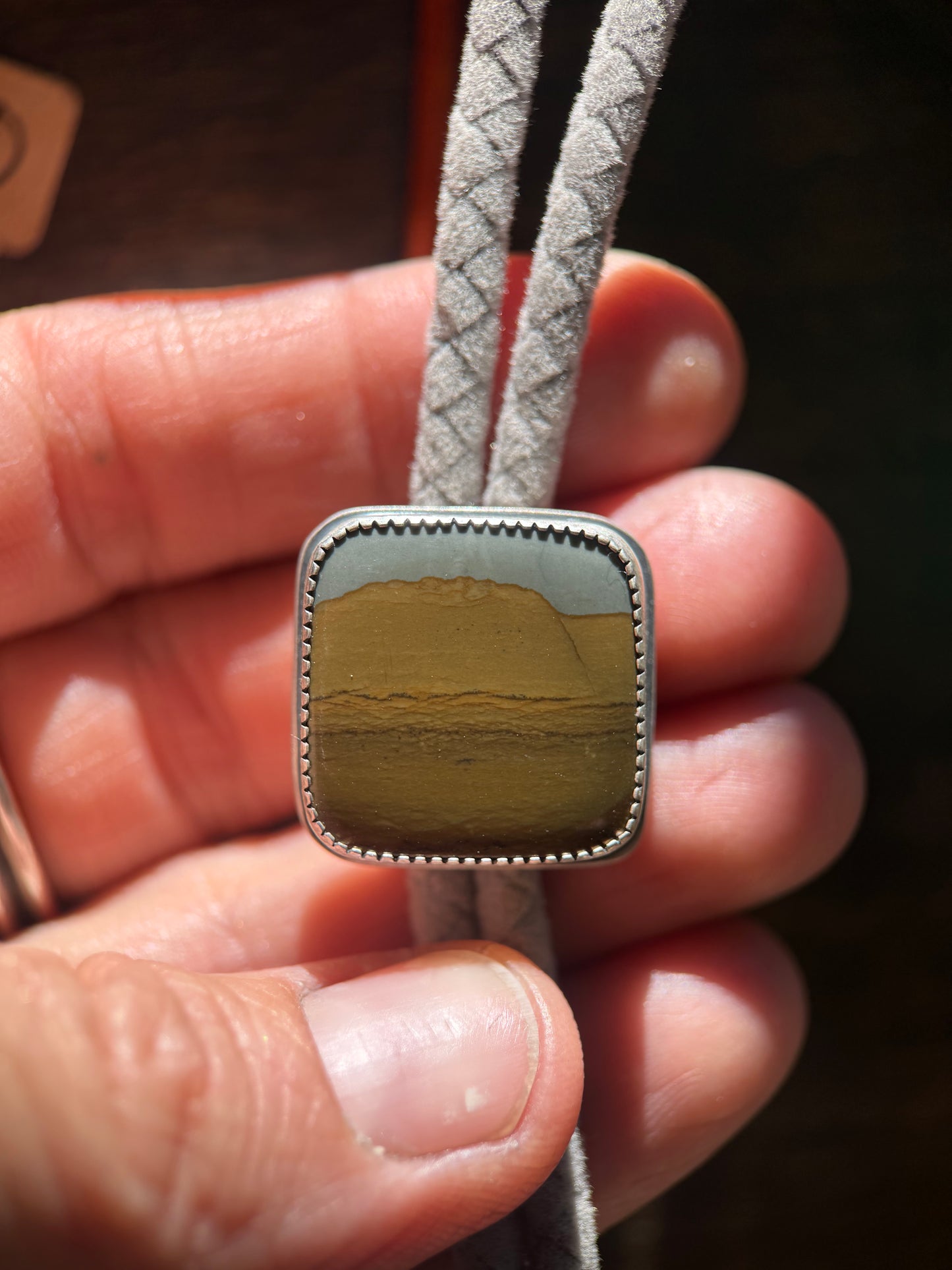 Desert Wall Picture Jasper Bolero Tie