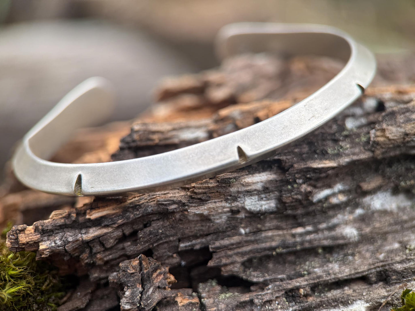Edge Cuff | Sterling Silver