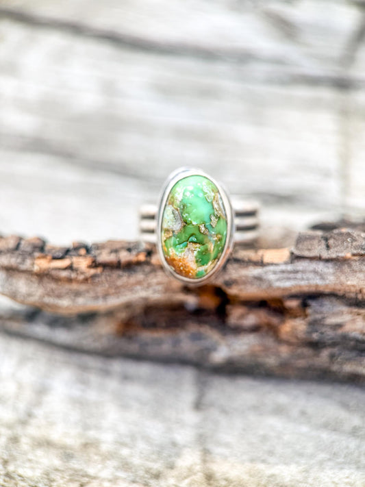 Bound Ring | Sonoran Gold Turquoise