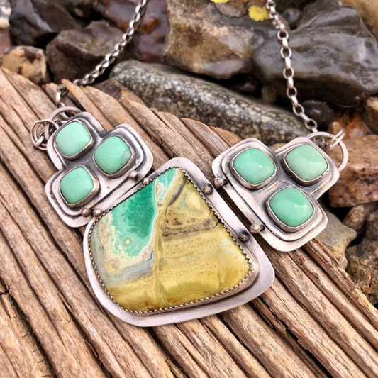 Clay Canyon Variscite Necklace