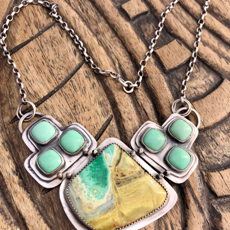 Clay Canyon Variscite Necklace