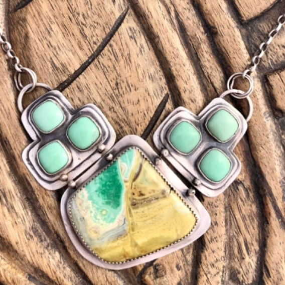 Clay Canyon Variscite Necklace