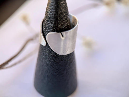 Sterling Silver Feather Ring Shank | Stand Collection | Semi-Customizable