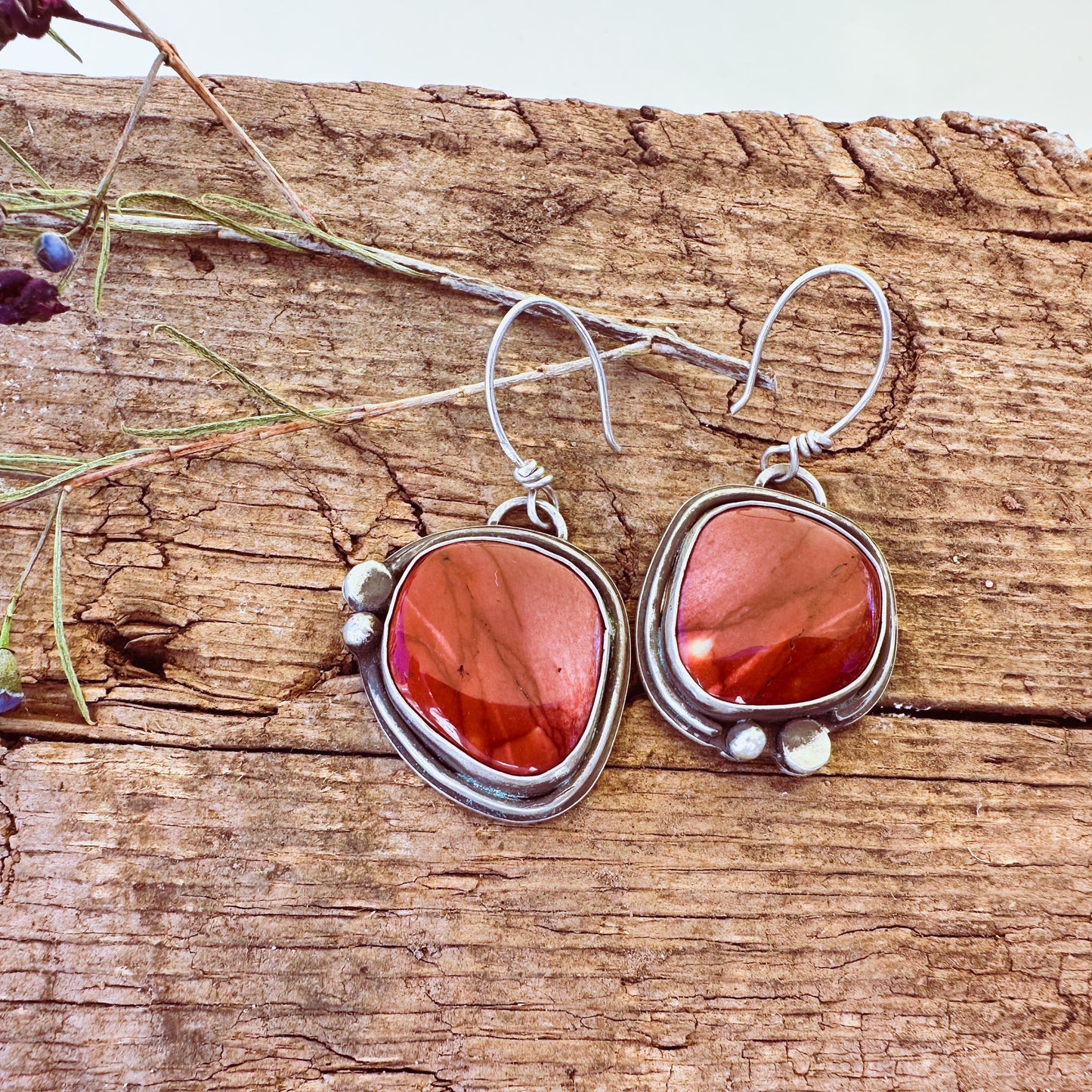 Mookite Jasper Earrings