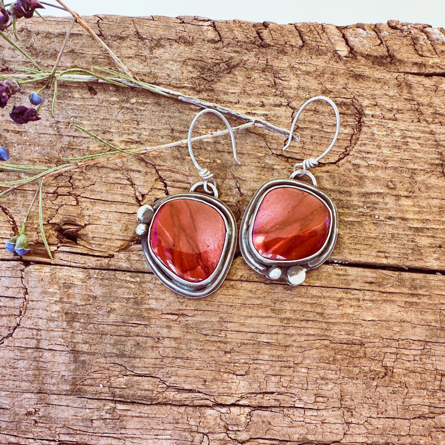 Mookite Jasper Earrings