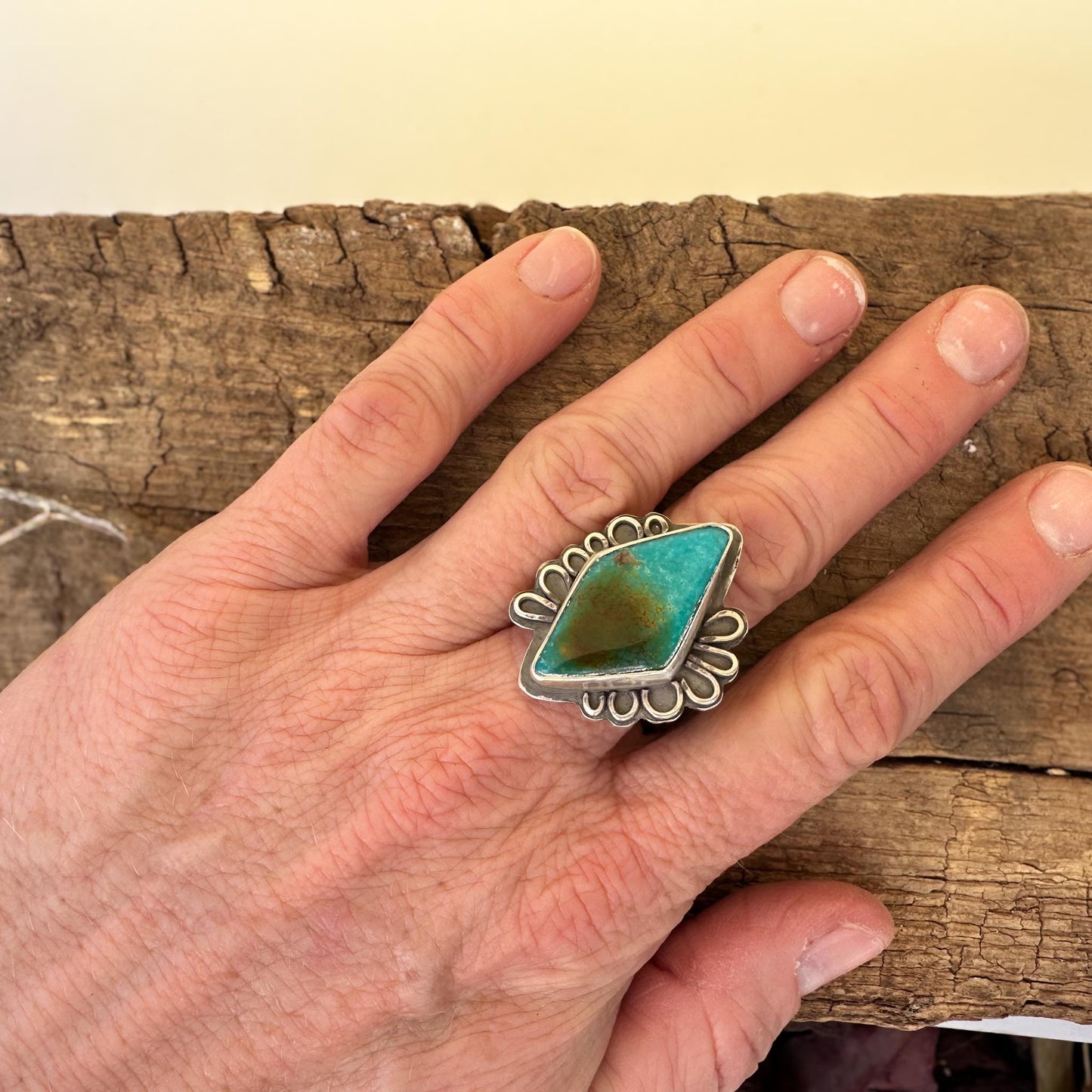 Royston Turquoise Statement Ring