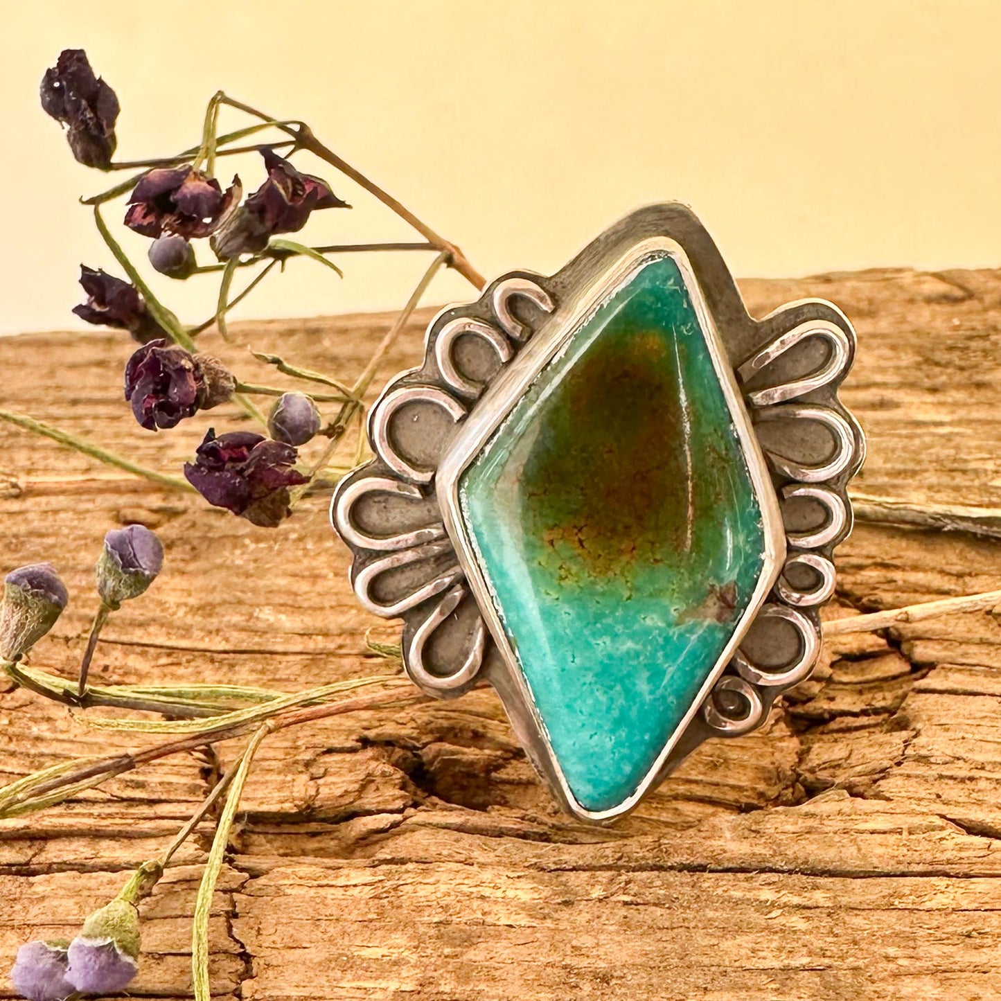 Royston Turquoise Statement Ring