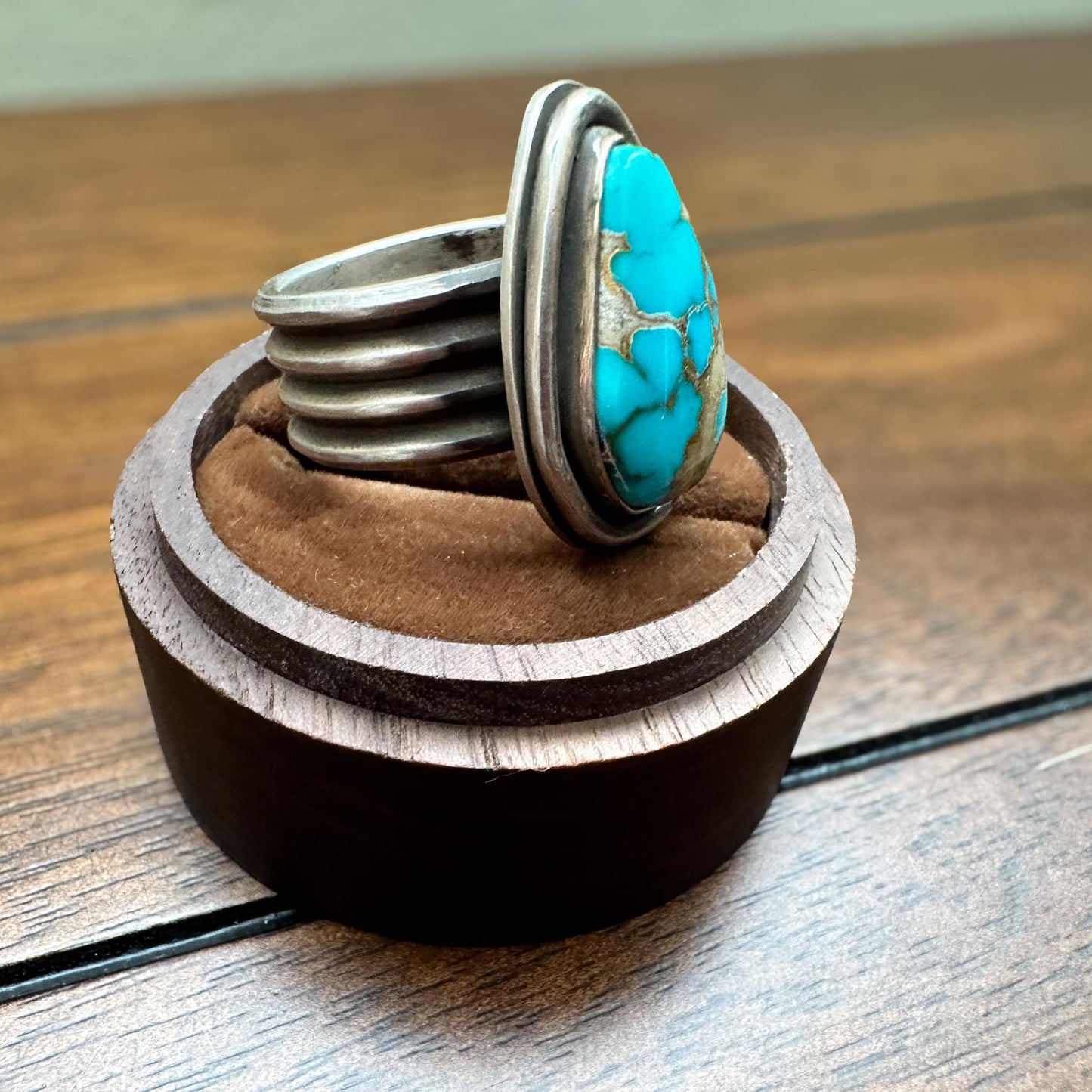 Royston Turquoise Shadows Ring