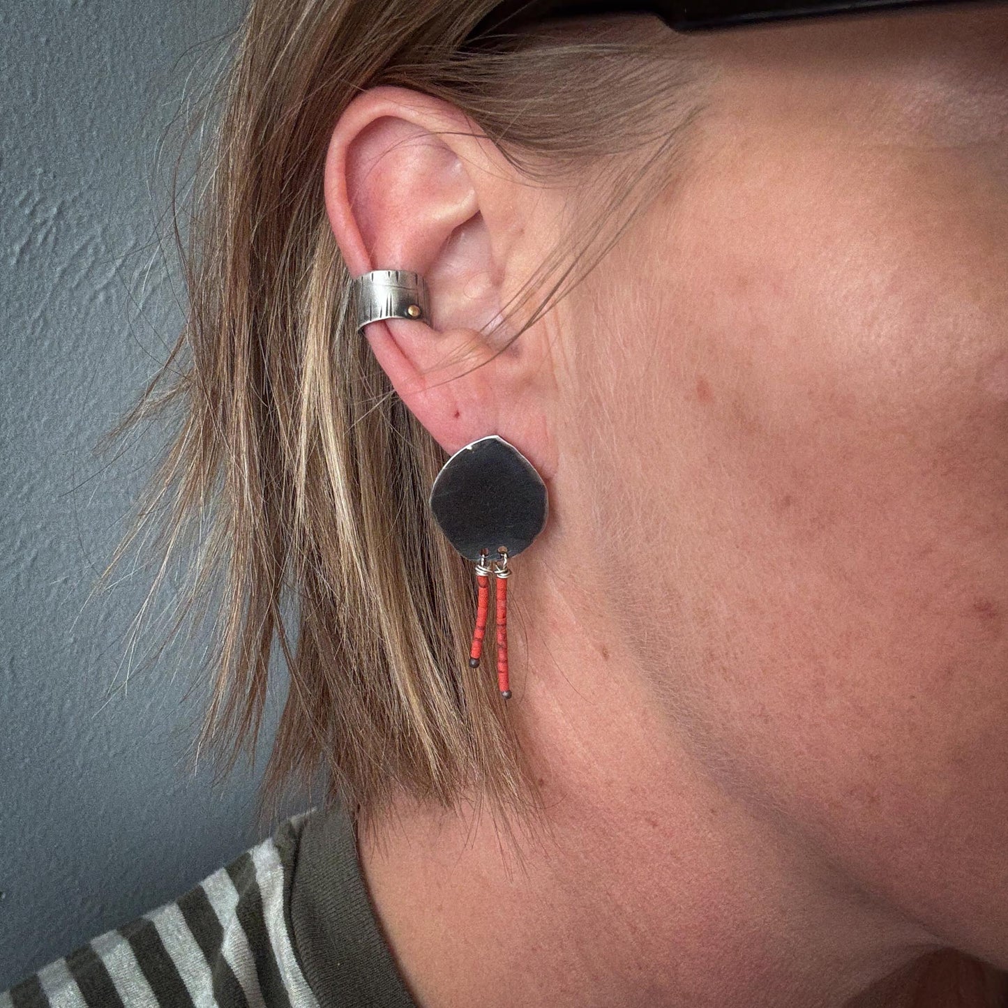 Sterling Silver Ear Cuffs | Handmade Adjustable Cuffs | Small-Batch Artisan Jewelry