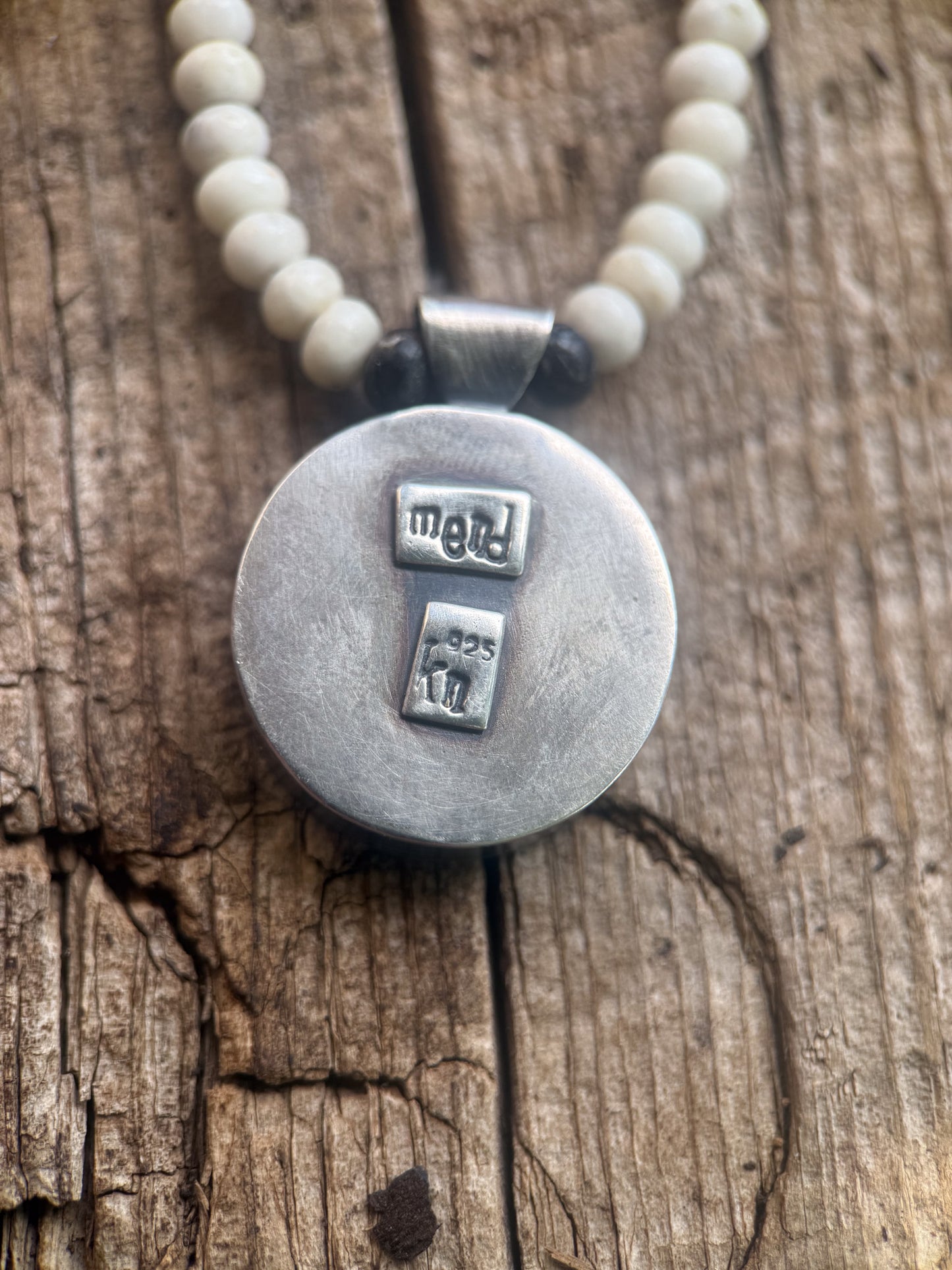 Chamomile + White Buffalo Turquoise Necklace