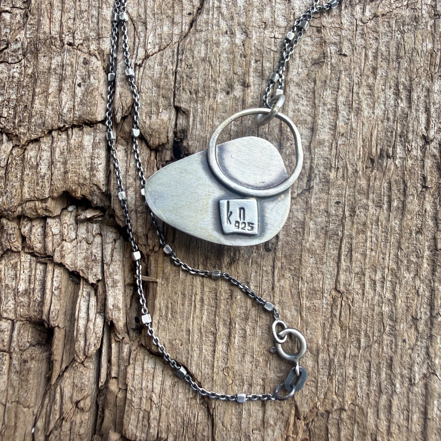 Turquoise Pool Sterling Silver Necklace